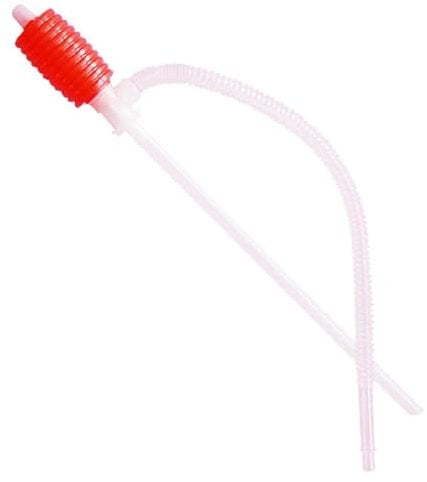 Pompa di sifone manuale per trasferimento di carburante, tubo di trasferimento liquido facile da usare per benzina, diesel, acqua e altro, pompa del carburante per autoveicoli portatili