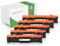 5 Toner kompatibel mit Samsung CLT-504S Schwarz Cyan Magenta Gelb für CLP-415n CLP-415nw CLX-4195fn CLX-4195fw CLX-4195n Xpress C1810w C1860 C1860fw Druckerpatronen Multipack