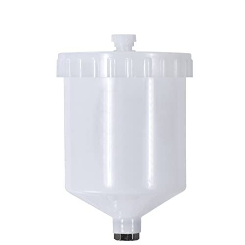 Werku WK500180, Depósito Pistolas Pintar Gravedad, Capacidad 600 ml, Rosca Universal BSP 1/2