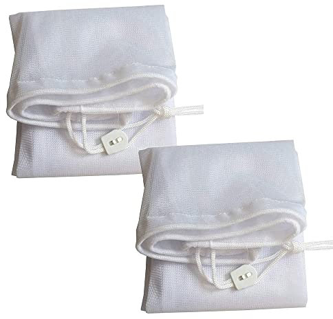 Opengardenweb Sacchetto di Ricambio per aspiratore Set Venturi Pulizia Piscine - 2 Pezzi
