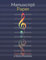 Manuscript Paper - Staff Paper, Music Notebook 12 Staves / Large 8.5 x 11 inch - 110 pages: Personalized Music Notebook 12 Staves, Paper for ... 8.5 x 11 inch - 110 pages (First, Band 1)
