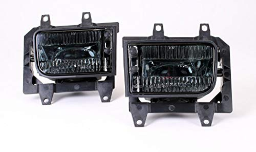 Nebelscheinwerfer Set Echtglas schwarz H3 passend für 3er E30 Facelift 1987-1994