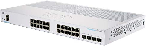 Cisco Business CBS350-24T-4G Managed Switch | 24 GE-Ports | 4 x 1G-SFP | Begrenzter Lebenszeitschutz (CBS350-24T-4G)
