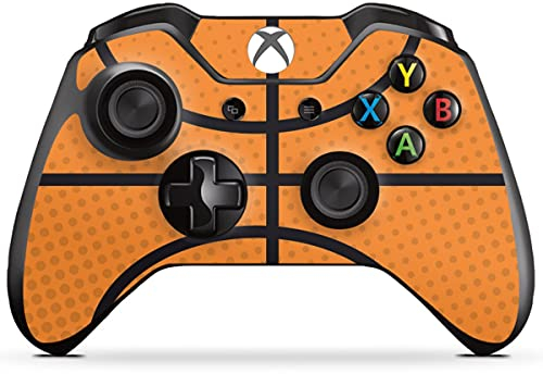 DeinDesign Skin kompatibel mit Microsoft Xbox One Controller Folie Sticker Basketball Ball Sport