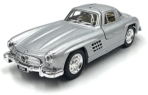 Modell im Maßstab 1:36 (300 sl Silver)