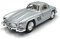 Modell im Maßstab 1:36 (300 sl Silver)