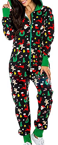OADOBKICE Pigiama Abbinato Famiglia Natale in Famiglia Pjs Top Pantaloni Natalizi Pigiama Pigiama di Natale Completo Famiglia Pigiama Indumenti da Notte Abbinati alla Famiglia Natale Verde XXL