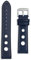 Buckle & Stitch Rallye-Uhrenarmband aus hochwertigem Leder, perforiertes Vintage-Rennband, 18 mm, 20 mm, 22 mm, 24 mm, Schwarz, Marineblau, Braun, Hellbraun, Weiß Vollnarbenfarben, für Herren und