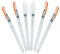WYAN Lot de 6 Pinceau Aquarelle,Stylo Pinceau a Reservoir,l'eau Stylos Rechargeables,pour Aquarelles, Aquarelle,Calligraphie, écriture à la Main