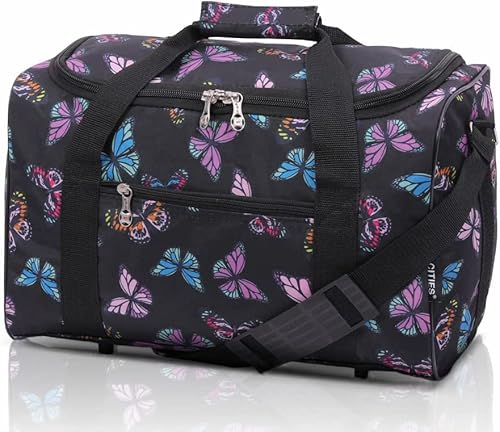 5 Cities Sommer 2024 Ryanair 40x20x25 Maximale Größe der Kabinenreisetasche Flugtasche - Nehmen Sie den Max an Bord! Handgepäck Reisetasche Flugzeug unter dem Sitz mit 2 Jahre Garantie
