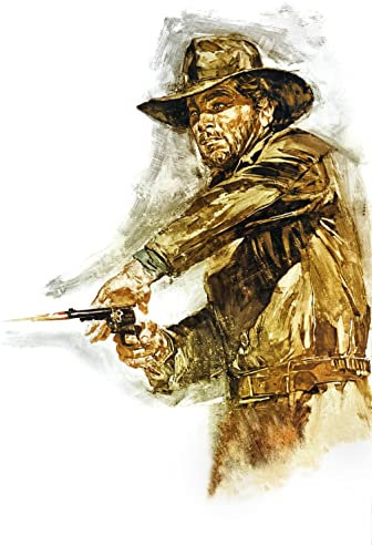 Franco Nero is Django Poster 30 x 40 cm