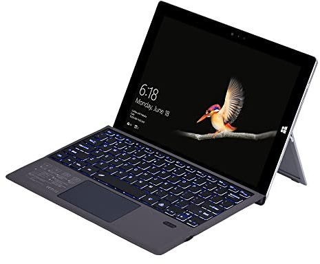 JiuRui tablet Accessori Per Microsoft Surface Pro 3 4 5 6 7, Turco arabo ebraico russo spagnolo tablet italiano tablet wireless tastiera touchpad touchpad Per Microsoft Surface Pro 3 4 5 6 7 ( Colore