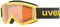 uvex speedy pro - Skibrille für Kinder - konstrastverstärkend - vergrößertes, beschlagfreies Sichtfeld - yellow-black/lasergold - one size