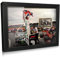 ORIMAMI Signiertes Lewis Hamilton Poster, Holzrahmen, Foto-Kunst-Dekor, mit 1 x 35 mm G P 2020 Film-Display, cooles Sammlerstück-Geschenk für Formel 1 Racing Fans – 20,3 x 15,2 cm