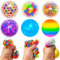 6 Stück Stressbälle, Anti Stress Bälle, Antistressball mit Wasser Perle, Stressball Quetschball Stressabbau Spielzeug, Squishy Balls für Kinder Erwachsene ADHS, Ostergeschenk für Kinder (A)