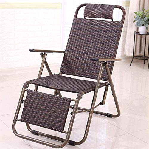 CENAP Sonnenliege, Klassische Liegestühle, Sonnenliege/Sonnenliegestuhl, Teppiche und Zimmer, Garten-Sommermöbel, verstellbar, gepolsterte Kopfstützen, klappbarer Liegestuhl für den Außenbereich,