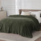 BEDSURE Kuscheldecke Flauschig Decke Fleecedecke - Wohndecke Warm Winter Weich, Sofadecke XXL, Decke Couch Blanket, Wohn- & Kuscheldecken Große 220x240cm, Sofa überwurfdecke Olivgrün