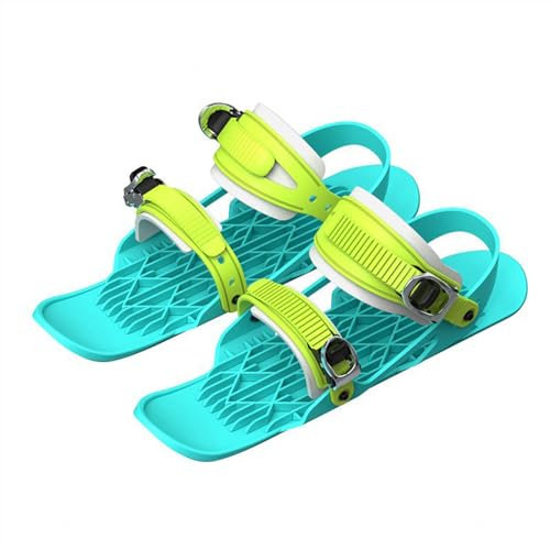 Schneeschuhe, Freeride-Snowboards, Schneeschuhbindungen, Schnellverschluss-Bindung, Schneeschuhe, 1 Paar Mini-Ski-Skates, Tragbarer Verstellbarer Snowboard-Schuh