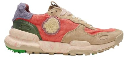 Satorisan - Chacrona Linen - Scarpe Casual Uomo Donna - Sneakers Vintage Pelle e Lino Sostenibili, Confortevoli e Durevole