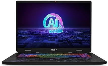 MSI Pulse 17 AI 17 Inch 16:10 QHD+ 240Hz Gaming Laptop - (Intel Core Ultra 9 185H, NVIDIA GeForce RTX 4070, 16GB RAM, 1TB SSD, Windows 11 Home) - Core Black