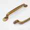 Coinkoly 10 Pack Antique Brass Cupboard Handles - 128mm Hole Centers, Kitchen & Wardrobe Handles - UK0004
