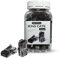 Spetstech RJ45 Connectors 100-Pack Cat 6 non-Through (Cat 6 Ends / Cat6 Plugs / RJ45 Modular Plugs/Ethernet Connectors) for Solid or Stranded UTP Ethernet Cables (100, Black)