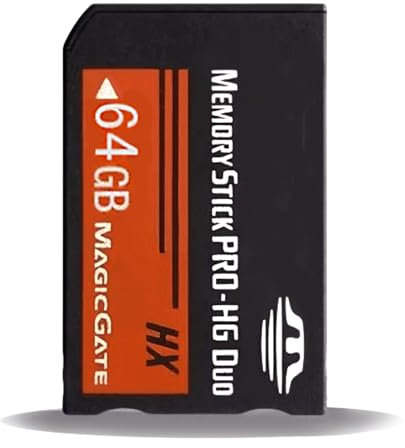 Memory Stick PRO-HG Duo MS Card for Sony PSP HX64gb Memory High-Speed High Capacity (8, GB)