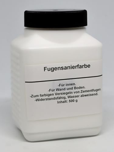 PCI Fugensanierfarbe 0,5 kg Nr. 20 Weiß Fugenfarbe Fugenversiegelung Fugenmörtel Fliesenfuge Sika