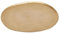 Magie di Natale Vassoio decorativo tondo natalizio color Oro in alluminio (36 cm)