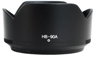 HB90A Gegenlichtblende, kompatibel mit Nikon Z DX 50–250 mm f/4.5–6.3 VR Objektiv, Z 50 mm f/1.8 S Objektiv, ersetzt HB-90A