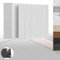 XINZI Piastrelle autoadesive in PVC, per pavimenti in vinile, effetto legno, 108 piastrelle in vinile, 10,04 m², per cucina, soggiorno, grigio chiaro