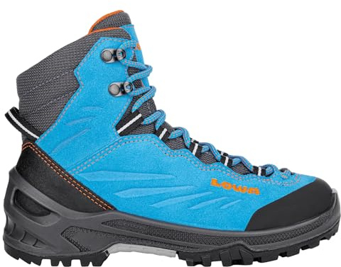 LOWA Stiefel mittel CADIN GTX MID JR türkis/flame, 34