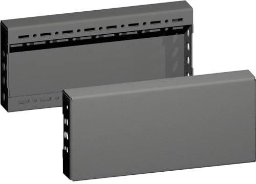 Rittal VX Sockel-Blende, seitlich, H: 100 mm, für T: 400 mm, Stahlblech 8660031 Inhalt: 1 Set