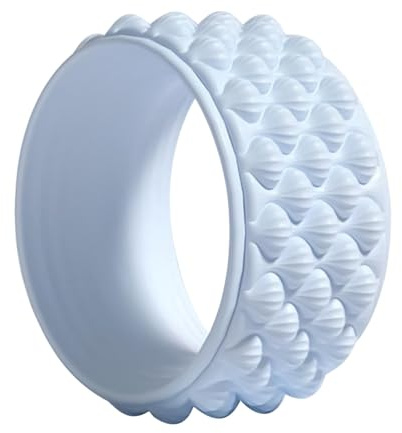 Back Muscle Roller, Deep Tissue Muscle Recovery Relief Trigger Point Wheel, 12.6x6.1 Inches Fitness Accessories, Multifunctional Non-Slip Core Exercise Tool for Friends, Exercise Tools Yoga Stretching