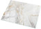 Plateau de Table 120x80 cm en Verre Rectangulaire Décor Élégant Durable Decoratif pour Le Salon, la Cuisine et la Salle à Manger Surface Lisse Verre Trempé - Motif Marbre élégant avec veines