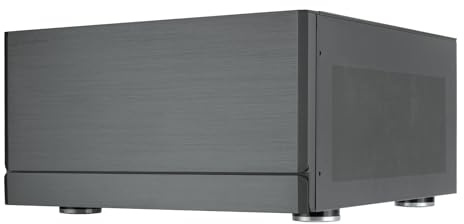 Silverstone Crown 04, HTPC, EIN Zeitloses Herzstück für Ihr Wohnzimmer, 360mm, Aluminium,SST-CW04TB