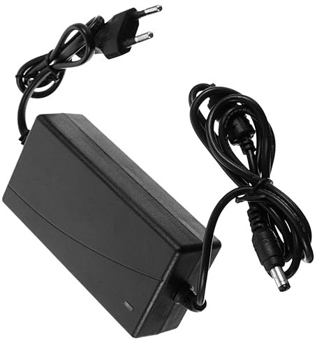 DOITOOL 3a Adaptateur Secteur pour LED Et Caméra De Sécurité Cordon Inclus Noir