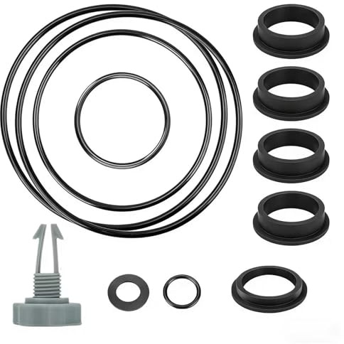 CIGTSICO 12 Stück Sandfilterpumpen Ersatzteile Set, Luftablassventil und O-Ringe Dichtung, Sandfilter Ersatzteile für Intex, Sandfilterpumpen Ersatzteile 25013, Poolzubehör für Intex Sandfilteranlage