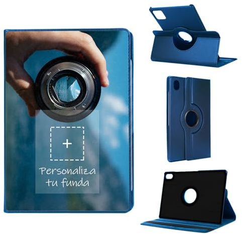 Personaliza tu Funda Giratoria 360 para Apple iPad Air 2025 11 (M3) Color Azul Personalizada