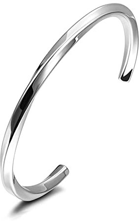 VNOX Wikinger Schmuck-Mobius Cuff Armreif für Herren Damen Edelstahl Viking Runes of Nordic Amulett Armband für Herren,Wikinger Fans Schmuck Geschenk (Schwarz, 2-Durchmesser: 60 mm.)