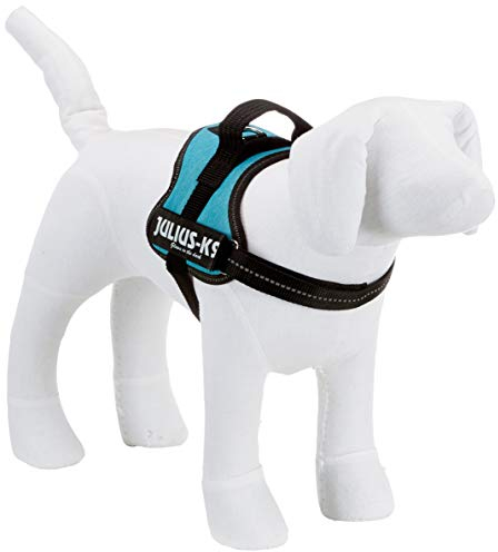 Julius K-9 Powergeschirr, Größe: XS/Mini-Mini, Ozean - Sackstoff
