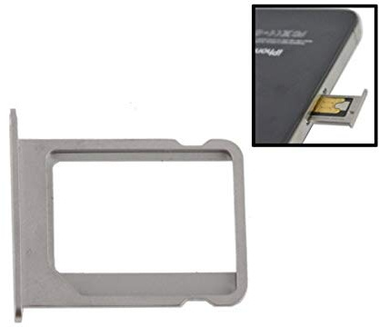 SM-PC® SIM-Kartenhalter kompatibel zum iPhone 4 Simkarte Silber Metall Halter Adapter #735