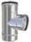 Canna Fumaria Tubo Raccordo A T-ee 90° Inox Aisi304 Fumi 80mm Stufa Pellet