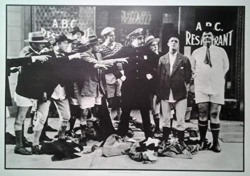 Stan Laurel, Oliver Hardy: Die beleidigten Bläser (1928) | Filmplakat, Poster [44 x 62 cm]