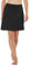 Westkun Damen Golfrock Hosenrock Knielang Tennis Skorts Sommer Tennisrock Wanderrock Sport Sportrock mit Hose & Tasche Sommer Rock Schwarz M