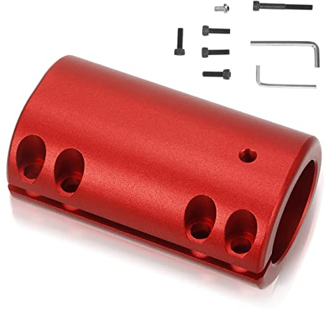 Soporte Plegable Scoote para Scooter Xiaomi M365 / m365 Pro, Barra de Dirección Fija Patinete Xiaomisoporte de Aleación de Acero de Alta Densidad Mijia 365, Accesorio Rojo