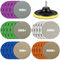 Water Grit Sandpaper 2000/3000/5000/7000/10000 and 5-inch Backing Pad Set, Wet Dry Electric Hook &Loop Sanding Disc with Pad, Grinding Abrasive Paper and Orbital Sander Polisher