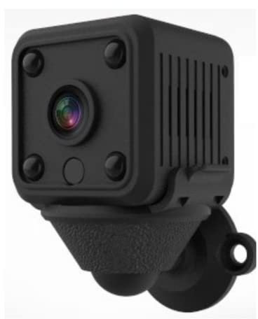 Jandei - Mini-Cámara Espía Wi-Fi con batería, resolución 1080p, controlable con Tuya Smart App