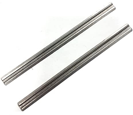 2X Hobelmesser Wendemesser 82mm für HSS Bosch Dewalt Makita Hitachi Elektrohobel