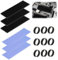 Dissipatore di Calore, Kit Dissipatore Calore, Dissipatore di Calore in Alluminio, SSD M.2 Dissipatore, Alluminio Dissipatore, Chipset Dissipatore di Calore, Alette di Raffreddamento M.2 SSD, 3 Pezzi